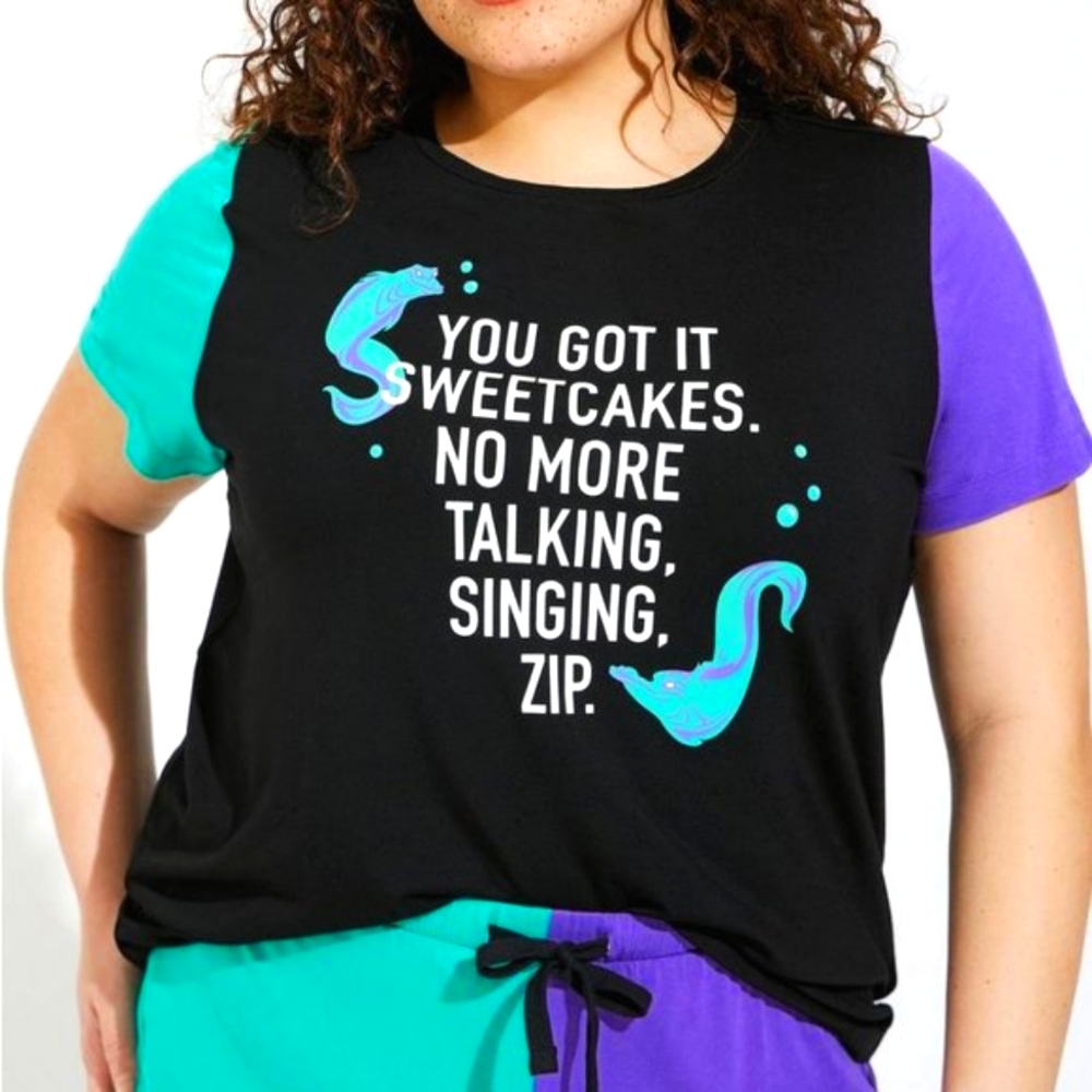 ❤️NWT TORRID TEE URSULA DISNEY VILLAINS LITTLE MERMAID PRINCESS PLUS